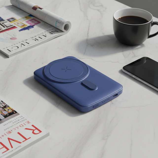 5000mAh Magnetic Wireless Power Bank 20W PD Fast Charging 15W  Compatible Portable Charger Type-C for Phone Factory Direct