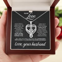 Collier Cœur d'Amour Éternel Transfrontalier avec Nœud d'Amour, Double Couche en Bambou, Douze Pierres de Naissance, Cadeau Fête des Mères pour Femme