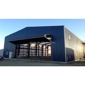 Le hangar préfabriqué de construction de cadre structurel en acier ignifuge facile se réunissent - Product Image 1