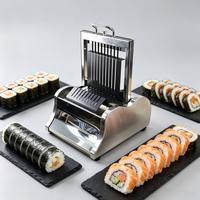 Machine à trancher les sushis professionnelle robuste, facile à nettoyer, lame détachable pour restaurant de sushis, entreprise de restauration