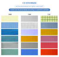 Tissu Antistatique ESD à Grille de 0,5 cm en Gros d'Usine, OEM 240 GSM, Fil Conducteur Coloré, Textile pour Vêtements de Travail destiné aux Fabricants de Vêtements