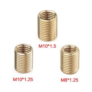 อะแดปเตอร์หัวเกียร์ทองแดง น็อต M10x1.5 M10x1.25 M8x1.25 ตัวเชื่อมต่อสำหรับดัดแปลงรถยนต์ - Product Image 1