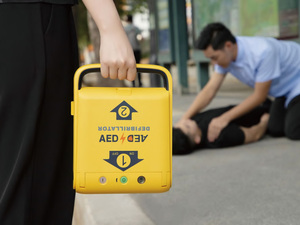 Defibrillatore Esterno Semiautomatico <span class=keywords><strong>AED</strong></span> I3 con Guida CPR per Rianimazione d'Emergenza Adulti e Pediatrica - Offerta Speciale - Product Image 5