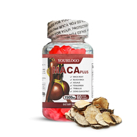 Suplemento Nutricional Orgánico de Maca, 2g Cada Uno, Gomitas para el Bienestar Corporal Femenino, Marca Privada OEM