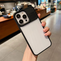 Casing pelindung ponsel transparan warna, sarung pelindung ponsel tahan guncangan Anti kuning untuk Samsung galaxy s21 s22 s23 s24