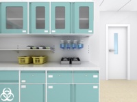 Armoire de clinique dentaire mobile en acier inoxydable réglable, rail de suspension modulaire IV, système à double canal de 810 mm, table de lit d'hôpital