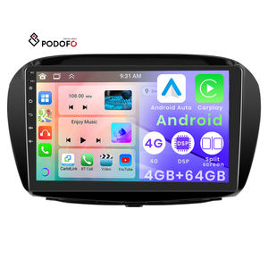 Podofo 10 pouces 4 + 64G Android <span class=keywords><strong>voiture</strong></span> stéréo sans fil Carplay Android Auto pour <span class=keywords><strong>Honda</strong></span> Edix/<span class=keywords><strong>FRV</strong></span> 2004-2009 IPS DSP GPS RDS Autoradio - Product Image 1
