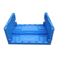 JOIN Industry Tote Caisse pliante Chariot en plastique Camping Expédition Caisse de stockage pliable avec couvercle pour le transport logistique