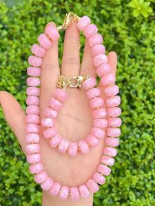Collana di Perle Grandi in Acrilico Colore Caramella, Tendenza 2026, Stile Dopamina, <span class=keywords><strong>Gioielli</strong></span> con Perline Grandi in Plastica, Vendita all'Ingrosso, Best Seller - Product Image 4