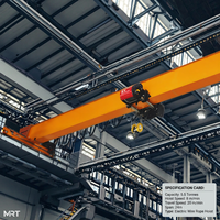 Gru a Ponte Monotrave ad Alta Precisione con Gru a Braccio: Soluzione di Sollevamento Integrata per Officine di Assemblaggio Attrezzature