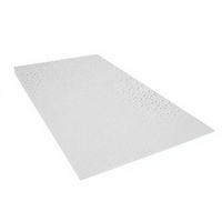 Plaque de plâtre perforée 1200x2400mm, surface en papier insonorisante, design moderne pour plafonds suspendus