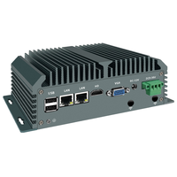 Mini PC industriel Linux large bande 9V-36V pour véhicule, avec routeur vidéo 4G Mikrotik Ubuntu, NVMe, Intel N100 J6412 J1900, DDR3 DDR4
