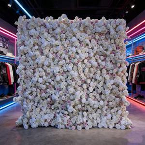 Mur de fleurs 5D ultra-réaliste 8x9 pieds, ornement de jardinage pour la maison pour Thanksgiving - Product Image 1