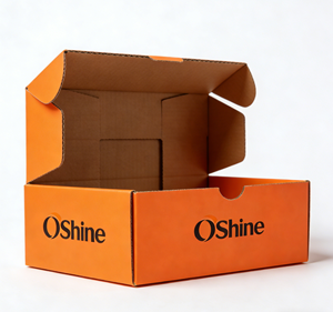 Cajas de Envío de Cartón Corrugado Marrón Reciclado Ecológicas, con Logotipo Personalizado, Impresión a Cuatro Colores, Laminado Mate, para Regalos - Product Image 3