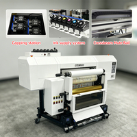 Impresora UV DTF NY-700SJ de 700 mm, Nueva, Automática, Versión sin Cabezal, 4 Cabezales de Impresión Epson I3200 Opcionales, Todo en Uno, con Lámina