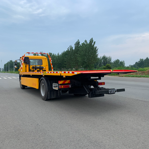 HuiLi Nouveau Camion de <span class=keywords><strong>D</strong></span>épannage à Plateforme Basse EURO 5/3 Émissions Diesel Transmission Manuelle <span class=keywords><strong>Prix</strong></span> Compétitifs Origine Hubei - Product Image 4