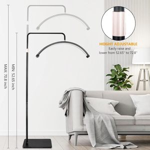 Lampada da Terra <span class=keywords><strong>a</strong></span> Mezzaluna Professionale OEM <span class=keywords><strong>a</strong></span> LED Dimmerabile per Salone di Bellezza, Estensione Ciglia, Tatuaggi e Nail Art - Product Image 3