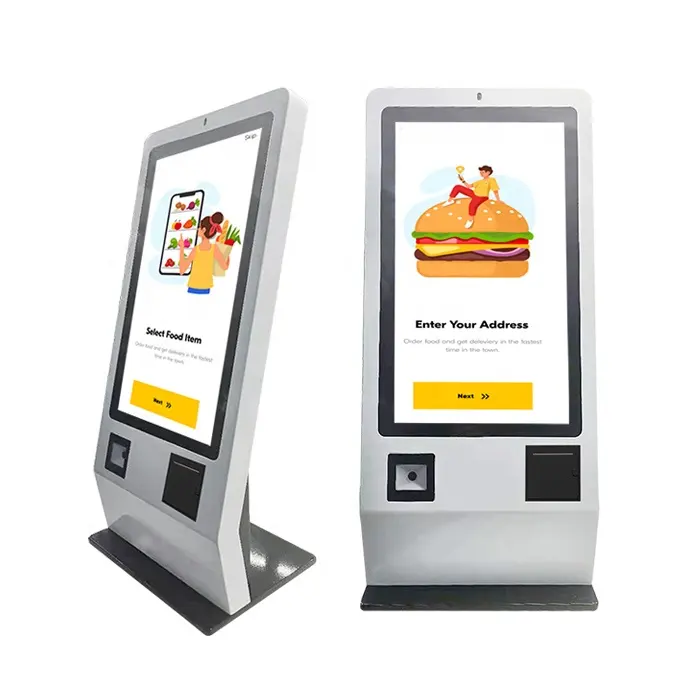 23.6 Desktop self ordering payment kiosk with face recognition