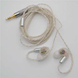 Silver Plated MMCX <b>Headphone</b> Cable For SE846 SE535 SE215 SE425 UE900 Male To Male Audio <b>Adapter</b> Coiled Design - Product Image 2