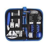 Boîte à outils de réparation de montre, pièces, sac à outils de réparation de montre, broche de liaison de montre ouvreur de boîtier, boîte à ressort