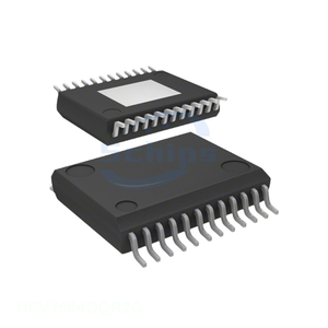 Circuitos Integrados 24 LSSOP (0.154\", 3.90mm de Ancho) con Contacto Expuesto, Gestión de Energía (PMIC), CI LED DRVR LIN I2C 60MA 24SSOP NCV7684D - Product Image 1