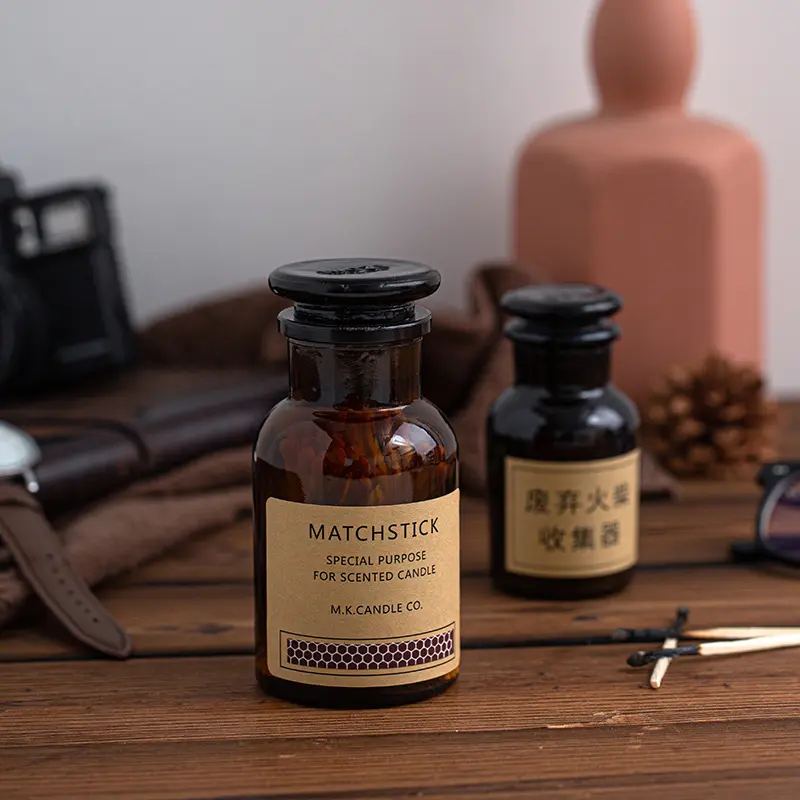 Оптовая продажа Китай стеклянная банка без спичек