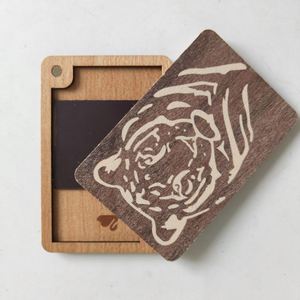 Estuche Organizador de Agujas de Coser y Tejer de Madera Cortado con Láser, Porta Agujas de Madera, Regalo - Product Image 3