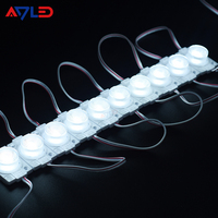 Boîte à lumière double face à éclairage périphérique 45*15, boîte à lumière éclairée 12V 1.5W 1 LED, mode LED