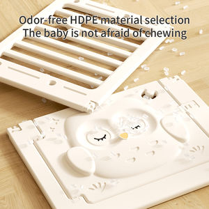 Maison de jeu multifonctionnelle en plastique pour enfants, intérieure/extérieure, avec support de rangement moderne pour l'organisation des jouets et la chambre à coucher - Product Image 5