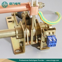 Interruptor de Desconexión a Tierra de Alta Tensión para Interiores EK6 de 12KV 31.5kA 190mm con Protección contra Rayos y Puesta a Tierra