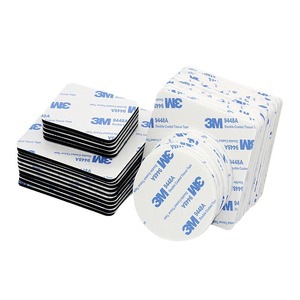 Pre-Cut Double Sided Wall Hook Sticker Strip Foam Tape Waterproof Weatherproof Permanent Mounting Bonding Adhesive Paper Film