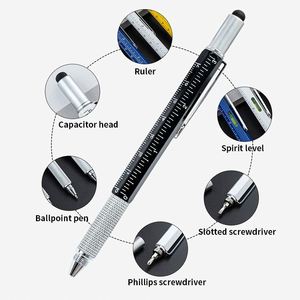 Bolígrafo Multiherramienta Multifuncional de Alta Calidad 6 en 1, Herramienta Multiusos de Metal para Hombres y Mujeres - Product Image 2
