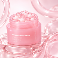 Crème de Soin Visage OEM/ODM 55g au Collagène Rose PDRN en Capsules pour Anti-Rides et Réparation, Crème Anti-Âge Dorée