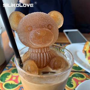 แม่พิมพ์ซิลิโคนรูปหมี 3 มิติ SILIKOLOVE สำหรับตกแต่งเค้กและทำน้ำแข็ง - Product Image 2