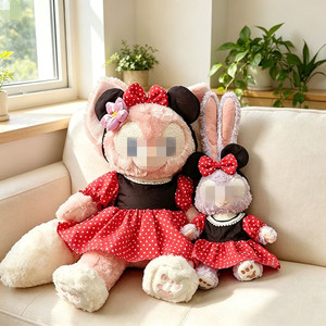 Solo Ropa (Sin Muñeca) Talla S/M para Muñeca Lina Bell - Vestido Rojo Clásico <span class=keywords><strong>de</strong></span> <span class=keywords><strong>Minnie</strong></span> con Puntos, Nuevo Accesorio para Muñeca - Product Image 2