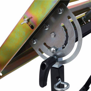 DB 30\"x20\" Steel <b>Welding</b> Workbench Table 400lbs Load Capacity Automatic Folding Work <b>Bench</b> Three Slot Design <b>Welding</b> Table - Product Image 5