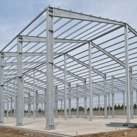 Poutre en I et profilé en angle en acier galvanisé sur mesure pour projet de construction de structure en acier