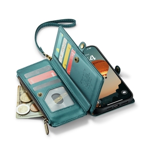 <span class=keywords><strong>Caseme</strong></span> เคส C36หนัง PU แบบกระเป๋าสตางค์มีช่องใส่บัตรเคสโทรศัพท์แบบฝาพับสำหรับ <span class=keywords><strong>iPhone</strong></span> 16 PLUS 16 PRO MAX - Product Image 3
