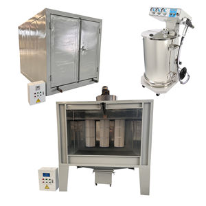 ליטון אוטומטי מערכת אבקת ציפוי קו מתכת ריפוי תנור חסכוני ספריי כרום - Product Image 1