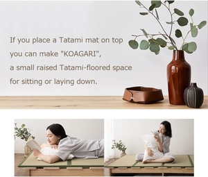 Rắn Gỗ Thông Slatted Nền Tảng Thấp Khung Giường Hiện Đại Đôi Nhật Bản Nệm Nệm Không Sơn Sàn Ngủ Thảm Thảm Thảm Bền - Product Image 5