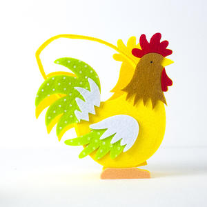 Keranjang penyimpanan telur anak kreatif DIY, keranjang penyimpanan ayam jantan besar tanpa anyaman, baru lintas batas 2024 - Product Image 5