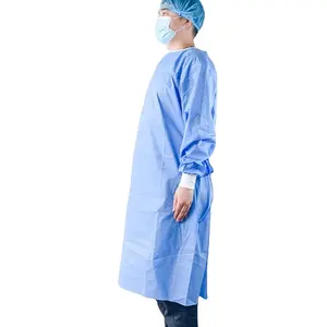 Medical Doctors Surgical Gowns Medical Drape and Disposable Reinforced Surgical Gowns