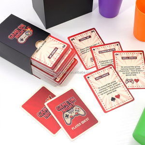 <span class=keywords><strong>Jeu</strong></span> <span class=keywords><strong>de</strong></span> cartes personnalisé pour adultes avec impression sur papier, idéal pour les soirées amusantes et les jeux d'alcool, avec verres à shot en plastique personnalisés - Product Image 3