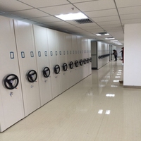 Étagère de rangement moderne et réglable de qualité supérieure pour archives de bibliothèque, avec un espace entièrement optimisé, en métal, pour banques et écoles