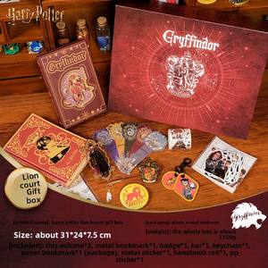 Vente en gros : Coffret cadeau officiel <span class=keywords><strong>Harry</strong></span> <span class=keywords><strong>Potter</strong></span> en PVC, série Lion Court, boîte mystère, édition commémorative de voyage pour enfants - Product Image 6