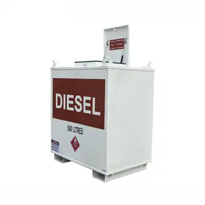 Kundenspezifischer doppelwandiger 500-liter-selbstgebundener Diesel-Tank für Kraftstofftransfer-Speicher