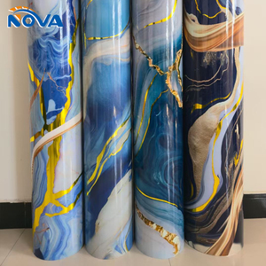 Panel <span class=keywords><strong>de</strong></span> <span class=keywords><strong>Pared</strong></span> <span class=keywords><strong>de</strong></span> PVC Impermeable, Resistente al Moho/Humedad/Fuego, Ecológico, Autoadhesivo, con Diseño Moderno <span class=keywords><strong>de</strong></span> Grano <span class=keywords><strong>de</strong></span> Madera <span class=keywords><strong>de</strong></span> Roble para Cocina - Product Image 5