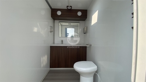 Promotion : Toilettes mobiles de luxe insonorisées en acier, remorque de salle de bain moderne, remorque de douche - Product Image 5