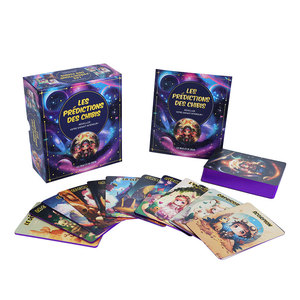 Impression personnalisée Mindfulness Tarot Cards Deck Set Guide Book Papier Logo Couleur Taille Thérapie Exercice Affirmations Positives <span class=keywords><strong>Phrase</strong></span> - Product Image 3