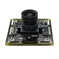 Module de caméra de reconnaissance faciale LLGCAM 8MP 4K 3840H×2160V IMX415 USB2.0 DMIC FF MF Champ de vision de 95 degrés